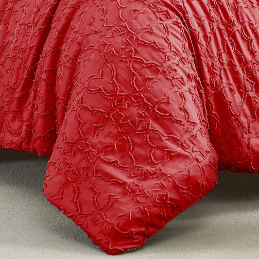 Moroccan Pattern Comforter Set, Pepper