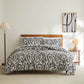 Luna Duvet Set, Charcoal