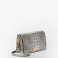 Brahmin Melbourne Collection Minuette Crossbody, Chrome