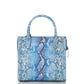 Brahmin Exotic Collection Small Caroline Satchel, Joyful Oceangrove