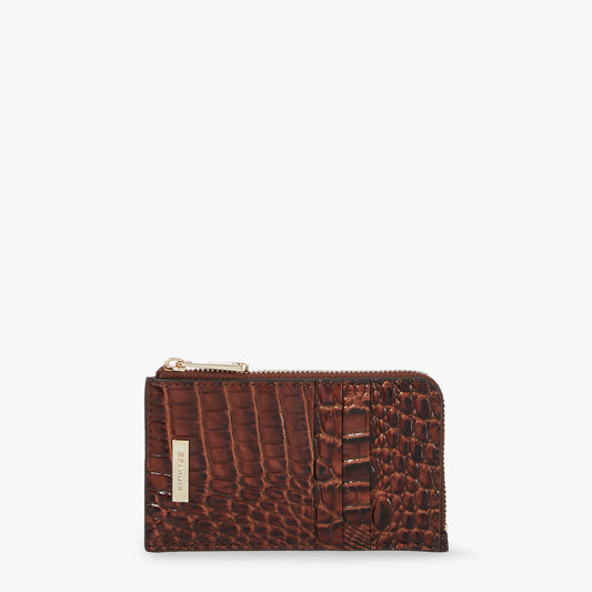 Brahmin Melbourne Collection Lennon Wallet, Pecan