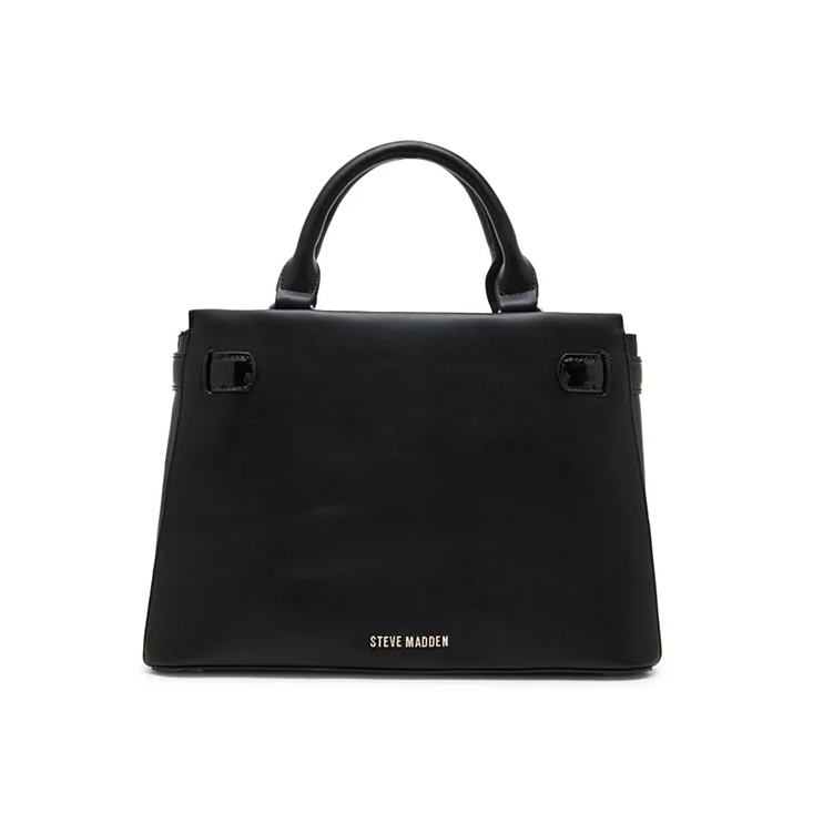 Steve Madden Roxanne Satchel, Black